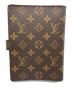 LOUIS VUITTON (ルイ ヴィトン) 手帳カバー ブラウン：20000円