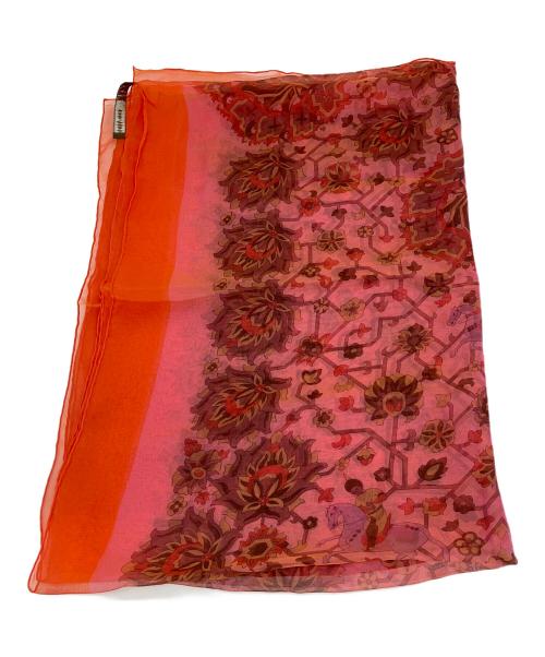 HERMES（エルメス）HERMES (エルメス) シルクショール ピンクの古着・服飾アイテム