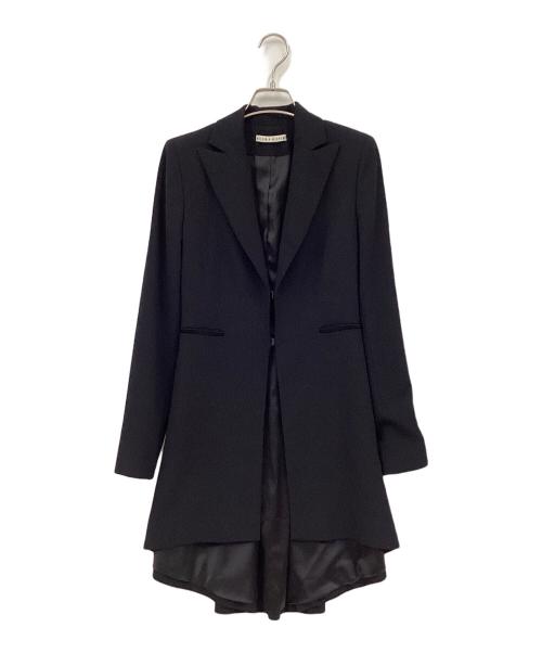 alice+olivia（アリスアンドオリビア）alice+olivia (アリスアンドオリビア) フィッシュテールバックタックジャケット ブラック サイズ:2の古着・服飾アイテム