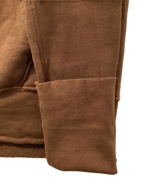 NILI LOTAN（ニリ ロータン）NILI LOTAN (ニリ ロータン) ダメージ加工プルオーバーパーカー ブラウン サイズ:Sの古着・服飾アイテム