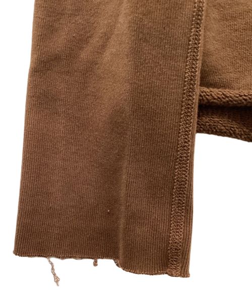 NILI LOTAN（ニリ ロータン）NILI LOTAN (ニリ ロータン) ダメージ加工プルオーバーパーカー ブラウン サイズ:Sの古着・服飾アイテム