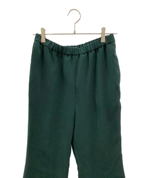 EVERYDAY I LIKE.（エヴリデイ アイ ライク）EVERYDAY I LIKE. (エヴリデイ アイ ライク) イージーフレアパンツ グリーン サイズ:38 未使用品の古着・服飾アイテム