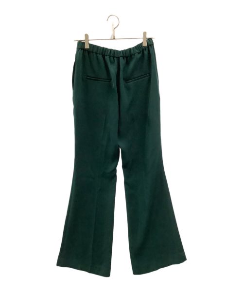 EVERYDAY I LIKE.（エヴリデイ アイ ライク）EVERYDAY I LIKE. (エヴリデイ アイ ライク) イージーフレアパンツ グリーン サイズ:38 未使用品の古着・服飾アイテム