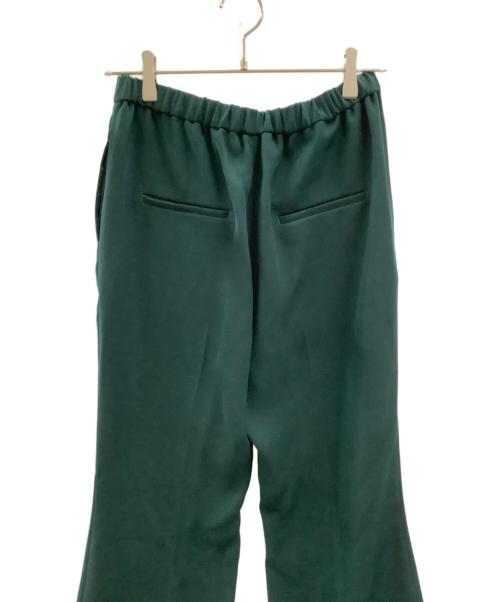 EVERYDAY I LIKE.（エヴリデイ アイ ライク）EVERYDAY I LIKE. (エヴリデイ アイ ライク) イージーフレアパンツ グリーン サイズ:38 未使用品の古着・服飾アイテム