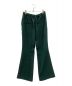 中古・古着 EVERYDAY I LIKE. (エヴリデイ アイ ライク) イージーフレアパンツ グリーン サイズ:38 未使用品：7000円