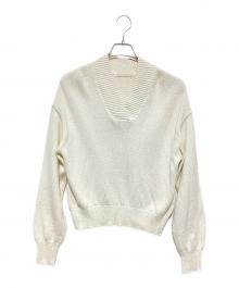 Plage（プラージュ）の古着「Silk nep プルオーバー」｜アイボリー