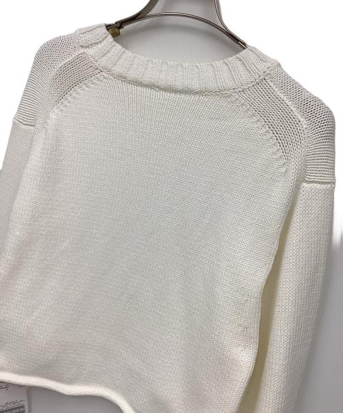 Plage（プラージュ）Plage (プラージュ) SESIA ショートドルマンプルオーバー ホワイト サイズ:FREE 未使用品の古着・服飾アイテム
