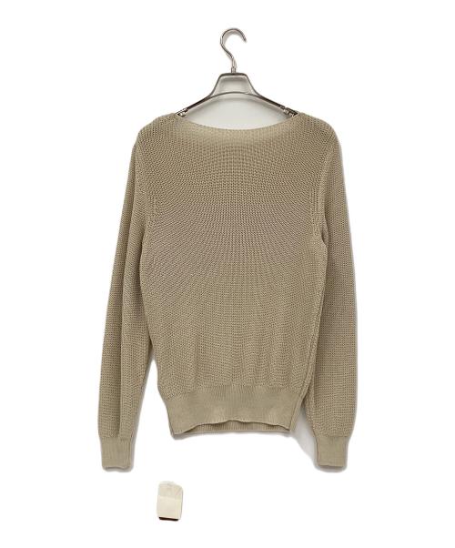Plage（プラージュ）Plage (プラージュ) Decollete ニット ベージュ サイズ:FREE 未使用品の古着・服飾アイテム