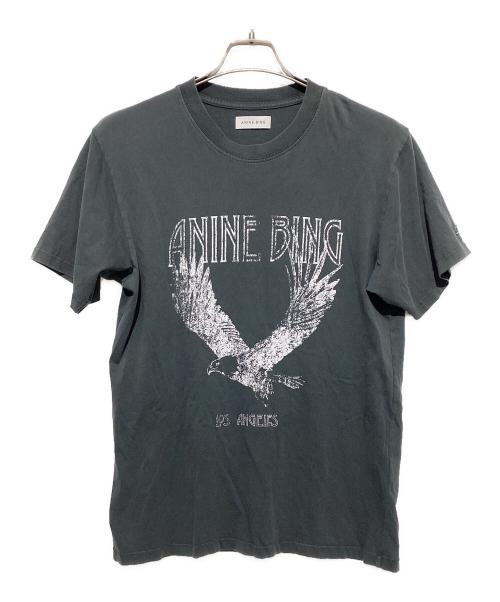ANINE BING（アニン ビン）ANINE BING (アニン ビン) EAGLE Tシャツ グレー サイズ:表記無しの古着・服飾アイテム