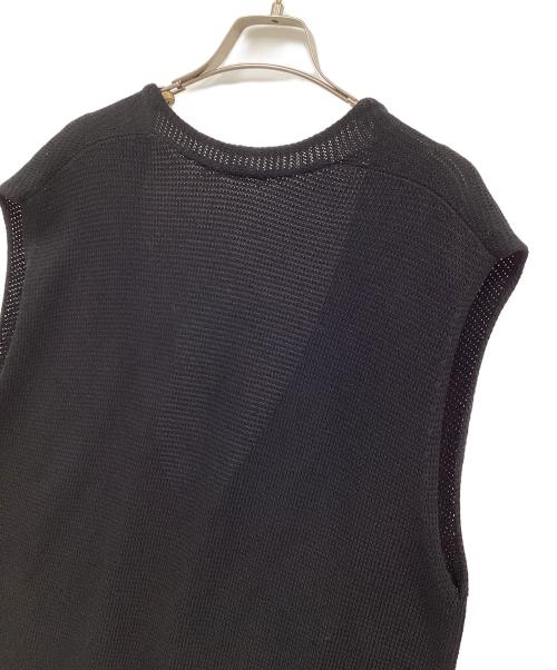 Plage（プラージュ）Plage (プラージュ) Italian Yarn ベスト ブラック サイズ:表記なしの古着・服飾アイテム