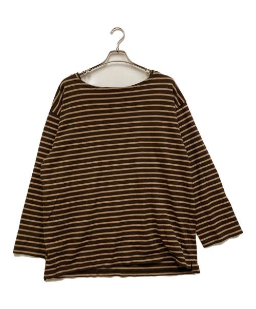 Plage（プラージュ）Plage (プラージュ) basque シャツ ブラウン サイズ:FREEの古着・服飾アイテム