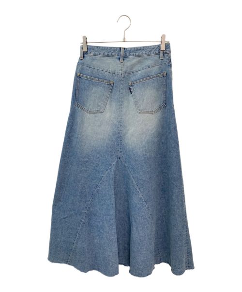 MADISON BLUE（マディソンブルー）MADISON BLUE (マディソンブルー) 5POCKET REMAKE ロングスカート インディゴ サイズ:01の古着・服飾アイテム