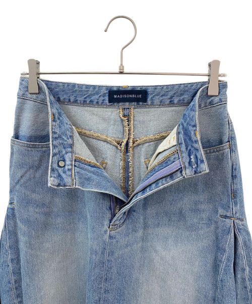 MADISON BLUE（マディソンブルー）MADISON BLUE (マディソンブルー) 5POCKET REMAKE ロングスカート インディゴ サイズ:01の古着・服飾アイテム