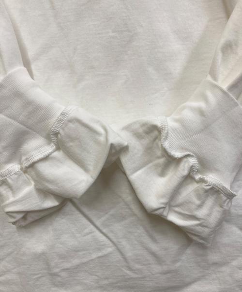 SACRA（サクラ）SACRA (サクラ) PREMIUM COTTON LOGO TOP ホワイト サイズ:38の古着・服飾アイテム