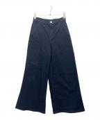 theoryセオリー）の古着「Denim Stretch WIDE HW PANT D GH」｜インディゴ