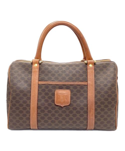 CELINE（セリーヌ）CELINE (セリーヌ) ミニボストンバッグ ブラウンの古着・服飾アイテム