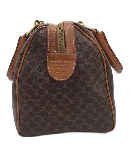 CELINE（セリーヌ）CELINE (セリーヌ) ミニボストンバッグ ブラウンの古着・服飾アイテム