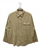 Plageプラージュ）の古着「minicoll シャツ」｜ベージュ