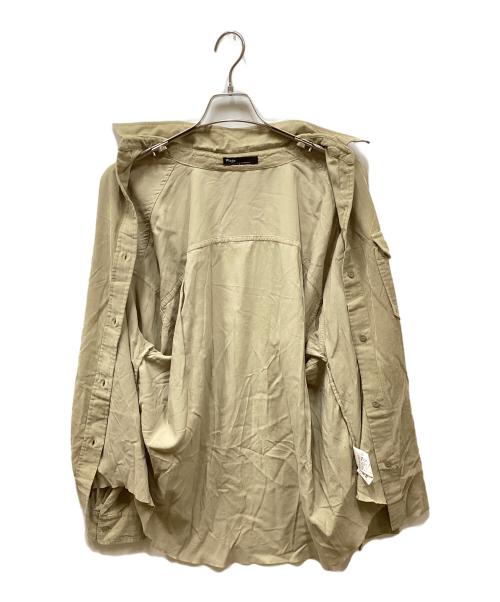 Plage（プラージュ）Plage (プラージュ) minicoll シャツ ベージュ サイズ:表記なし(実寸をご確認ください)の古着・服飾アイテム