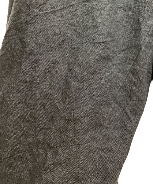 Yohji Yamamoto pour homme（ヨウジヤマモト プールオム）Yohji Yamamoto pour homme (ヨウジヤマモト プールオム) リネンバルーンパンツ ブラック サイズ:3の古着・服飾アイテム