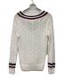 BROOKS BROTHERS (ブルックスブラザーズ) スーピマコットンVネックテニスセーター ホワイト サイズ:M：6000円
