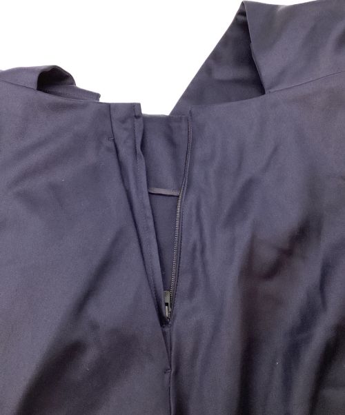 ATON（エイトン）ATON (エイトン) CHINTZ WOOL PINAFORE DRESS ネイビー サイズ:2の古着・服飾アイテム