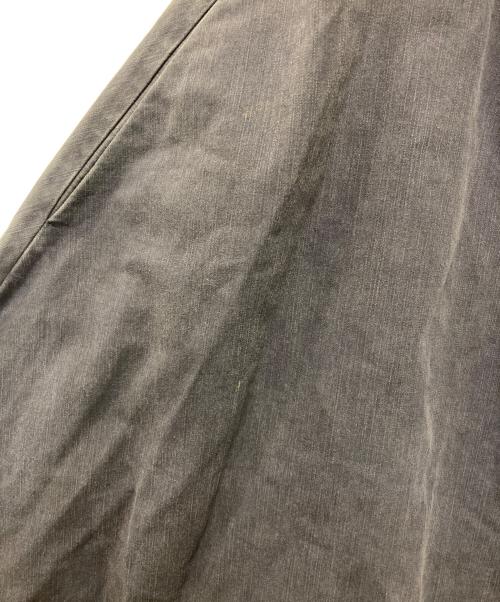 MADISON BLUE（マディソンブルー）MADISON BLUE (マディソンブルー) バックサテンマキシフレアスカート ネイビー サイズ:Mの古着・服飾アイテム