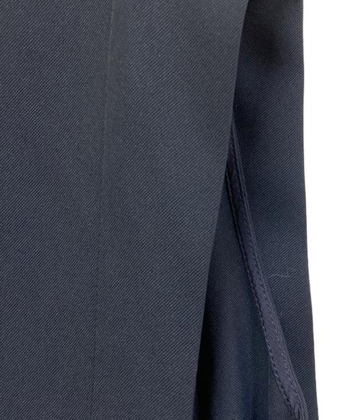 TONAL（トーナル）TONAL (トーナル) バイカラーノースリフレアワンピース ネイビー サイズ:SIZE 38の古着・服飾アイテム