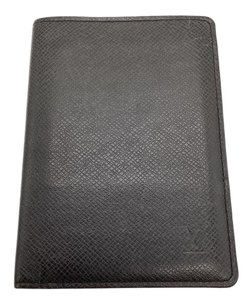 LOUIS VUITTON（ルイ ヴィトン）LOUIS VUITTON (ルイ ヴィトン) クーヴェルテュール・パスポール ブラックの古着・服飾アイテム
