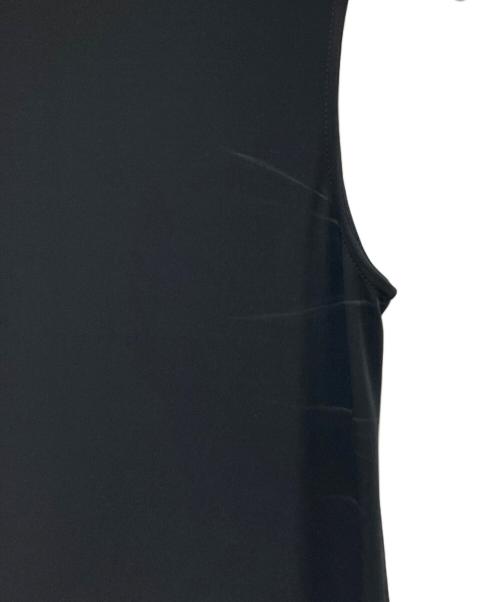 BLENHEIM（ブレンヘイム）BLENHEIM (ブレンヘイム) プリーツノースリーブワンピース ブラック サイズ:XSの古着・服飾アイテム