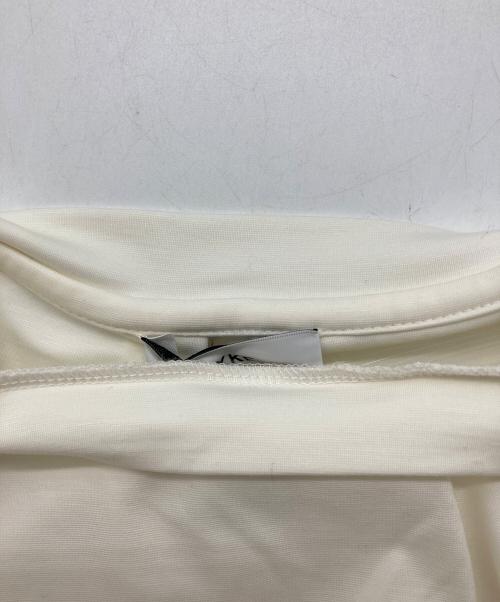 HYKE（ハイク）HYKE (ハイク) ベルト付カットソーワンピース アイボリー サイズ:1の古着・服飾アイテム