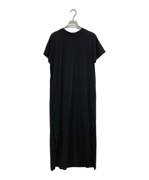 HYKE（ハイク）HYKE (ハイク) ベルト付カットソーワンピース ブラック サイズ:1の古着・服飾アイテム