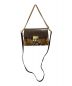 GIVENCHY (ジバンシィ) GV3 Small Python Crossbody Bag ブラウン：31000円