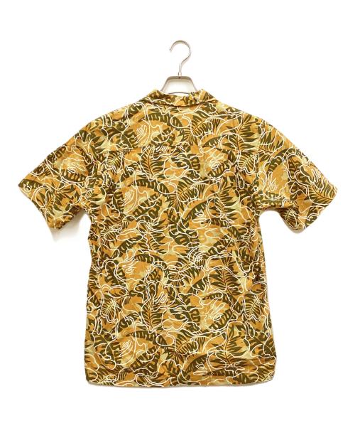 A BATHING APE（ア ベイシング エイプ）A BATHING APE (ア ベイシング エイプ) アロハシャツ ブラウン サイズ:Mの古着・服飾アイテム