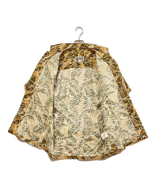 A BATHING APE（ア ベイシング エイプ）A BATHING APE (ア ベイシング エイプ) アロハシャツ ブラウン サイズ:Mの古着・服飾アイテム
