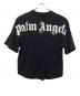 Palm Angels (パーム エンジェルス) ロゴプリントTシャツ ブラック サイズ:S：7000円