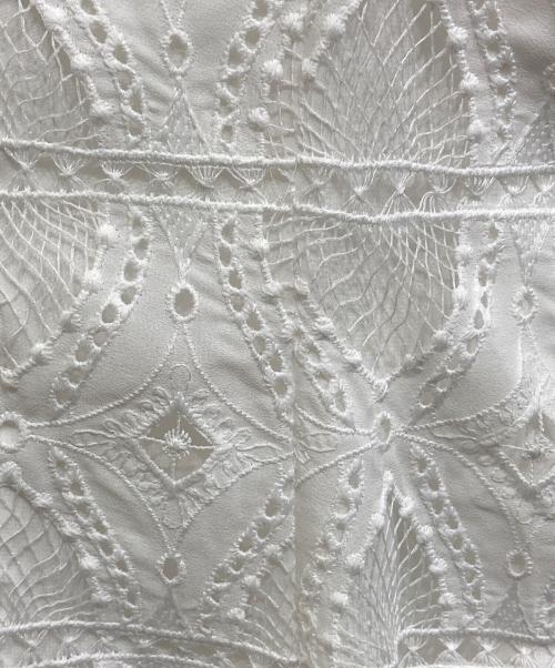 HER LIP TO（ハーリップトゥ）Her lip to (ハーリップトゥ) Saint Germain Lace Dress ホワイト サイズ:Sの古着・服飾アイテム