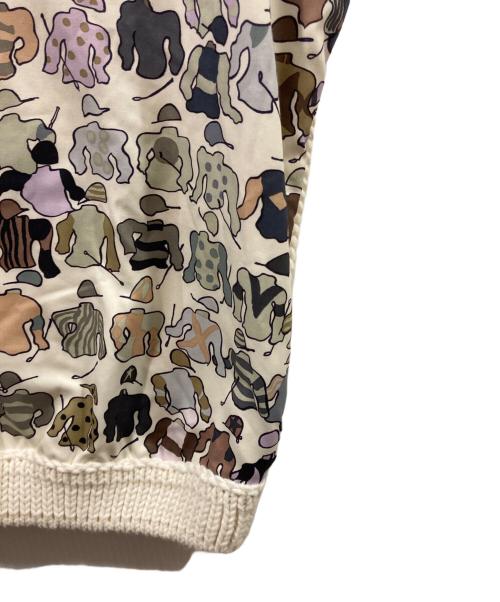 HERMES（エルメス）HERMES (エルメス) ノースリーブニット ホワイト サイズ:Mの古着・服飾アイテム