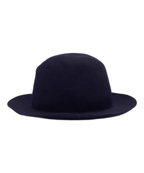 BORSALINO（ボルサリーノ）BORSALINO (ボルサリーノ) ハット ネイビー サイズ:60の古着・服飾アイテム