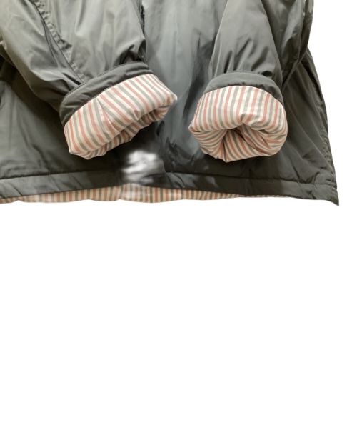 THOM BROWNE. NEW YORK（トムブラウン ニューヨーク）THOM BROWNE. NEW YORK (トムブラウンニューヨーク) 4BARパデッドジャケット グレー サイズ:2の古着・服飾アイテム
