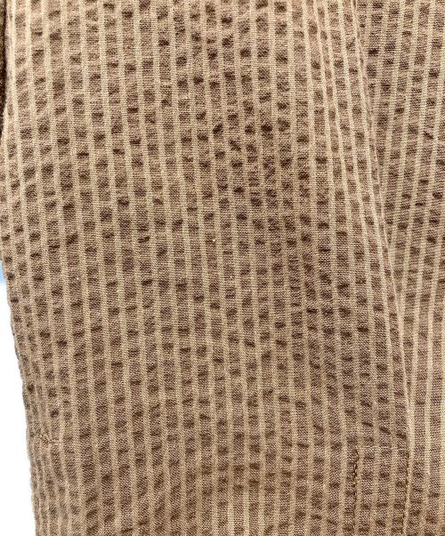 styling/（スタイリング）styling/ (スタイリング) ベルテッドスーツジャケットパンツセット ブラウンの古着・服飾アイテム