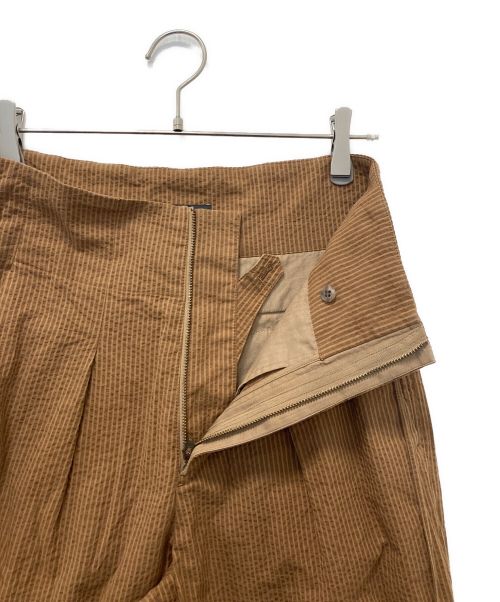 styling/（スタイリング）styling/ (スタイリング) ベルテッドスーツジャケットパンツセット ブラウンの古着・服飾アイテム