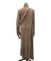 THINGS THAT MATTER (シングスザットマター) TRIACETATE JERSEY DRESS / トリアセテートジャージドレス ベージュ サイズ:1：5000円