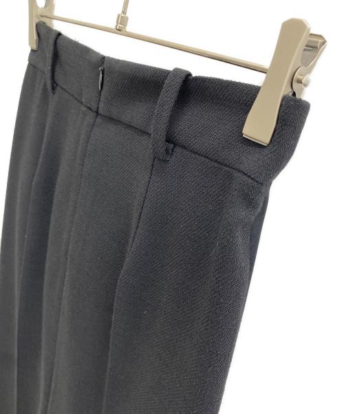 ASTRAET（アストラット）ASTRAET (アストラット) サテン ウエストゴム タイトスカート ブラック サイズ:1 未使用品の古着・服飾アイテム