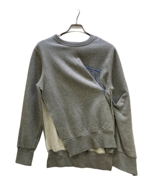 ROKH（ロク）ROKH (ロク) デザインスウェット グレー サイズ:Sの古着・服飾アイテム
