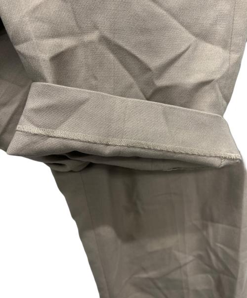 Spick and Span（スピック＆スパン）Spick and Span (スピック＆スパン) ハイブリッドダブルクロスワンタックパンツ ブラウン サイズ:38の古着・服飾アイテム