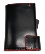 GORBEゴルベ）の古着「レザーカードケース」｜ブラック