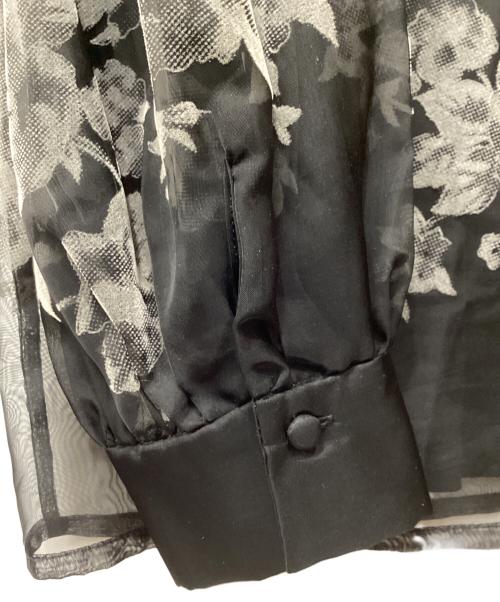 Ameri（アメリ）Ameri (アメリ) 2WAYハゼフラワーブラウス ブラック サイズ:Freeの古着・服飾アイテム