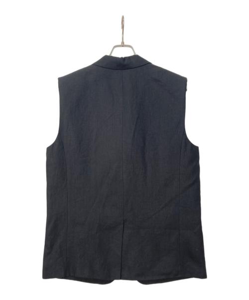 theory（セオリー）theory (セオリー) Galena Linen Boxy OS Vest ブラック サイズ:Ｐ/Ｓの古着・服飾アイテム