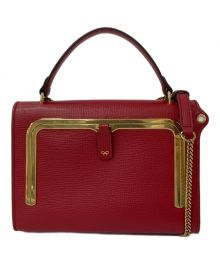 ANYA HINDMARCH（アニヤ・ハインドマーチ）の古着「ポストボックスバッグ」｜レッド